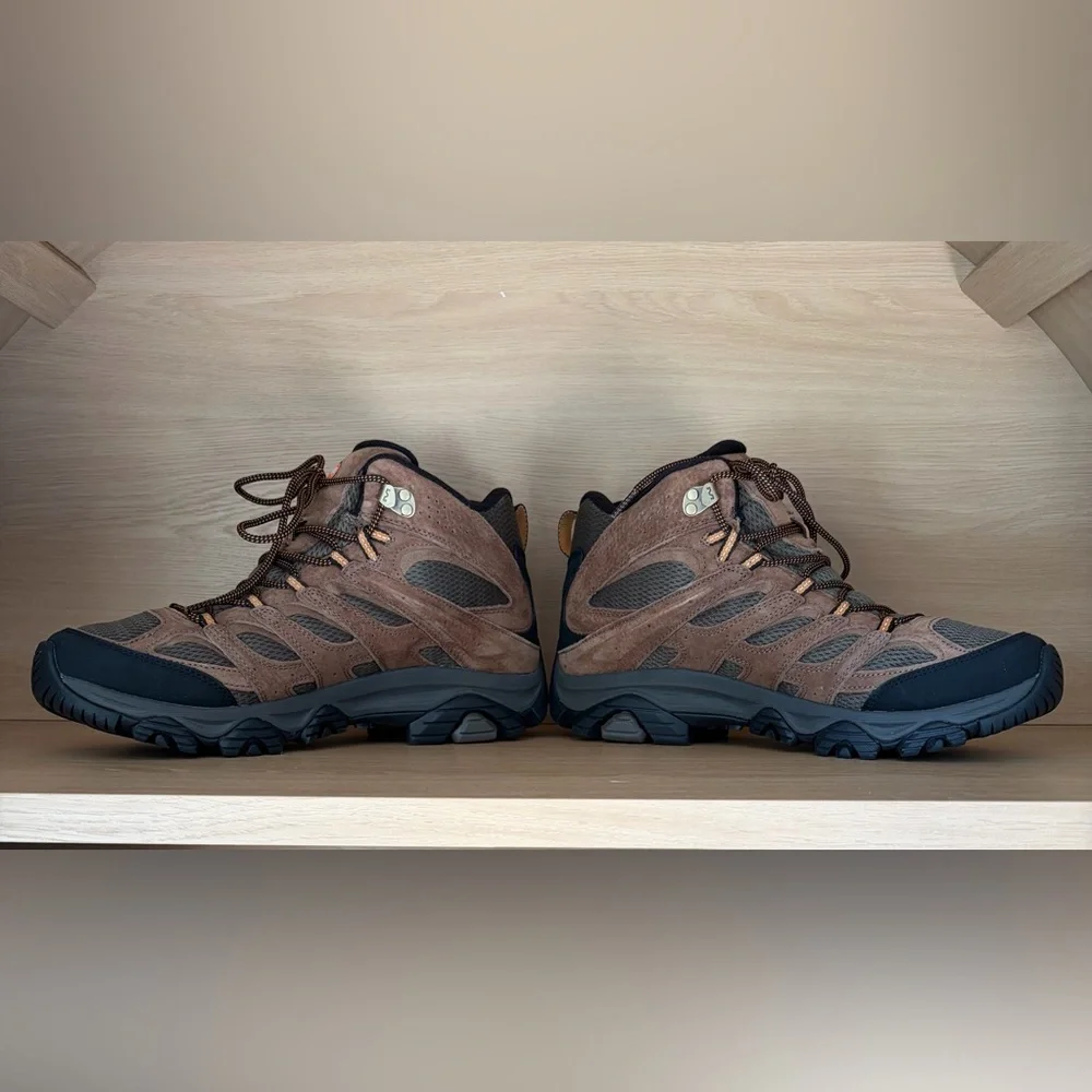 ✨$110✨NIB✨Merrell Moab 3 Mid Waterproof Men's Boots | Size 12 - Picture 5 of 16
